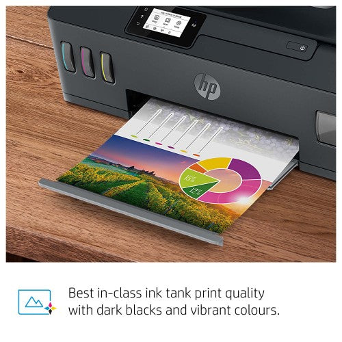 HP Smart Tank Plus 570 Wireless All-in-One Color Printer, Copier, Scanner