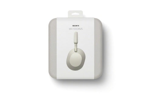 Sony WH-1000XM5 Noise Cancelling Wireless Headphones, 30 hours battery life, Overhead Bluetooth Headphones, Optimised for Alexa and Google Assistant, IOS and Android with Built-In Mic, in Silver