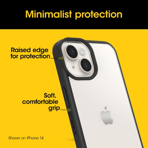 OtterBox React Series for iPhone 15, Clear