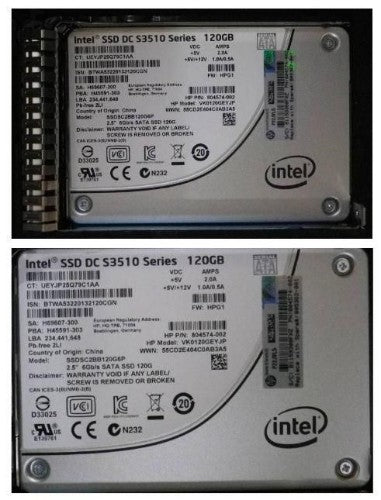 HPE 805362-001 internal solid state drive 120 GB 2.5" Serial ATA III