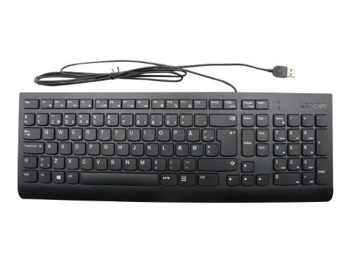 Lenovo USB Calliope keyboard Universal Danish Black