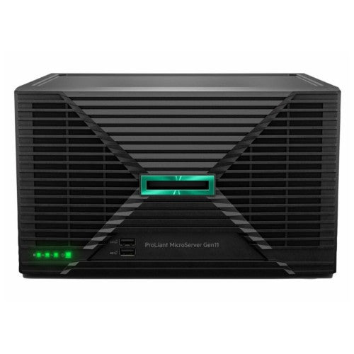 HPE ProLiant MicroServer Gen11 E-2414 2.6GHz 4-core 1P 16GB-U VROC 4LFF-NHP 180W External PS Server