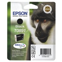 Epson C13T08914011/T0891 Ink cartridge black, 170 pages ISO/IEC 24711 5.8ml for Epson Stylus S 20/SX 115/SX 415