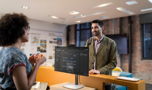 HP ProStudio 4 G1i AI PC Wolf Pro Security Edition Intel Core Ultra 5 235T 60.5 cm (23.8") 1920 x 1080 pixels Touchscreen All-in-One PC 32 GB DDR5-SDRAM 512 GB SSD Windows 11 Pro Wi-Fi 6E (802.11ax) Black