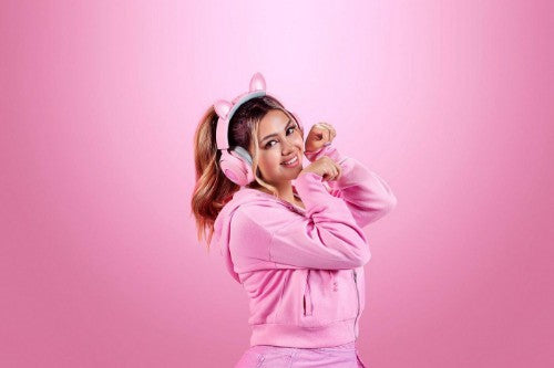 Razer Kraken Kitty V2 Pro Headset Wired Head-band Gaming USB Type-A Pink