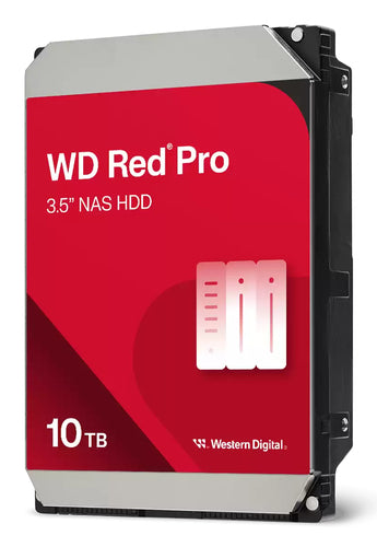Western Digital Red Pro internal hard drive 10 TB 7200 RPM 512 MB 3.5" Serial ATA III