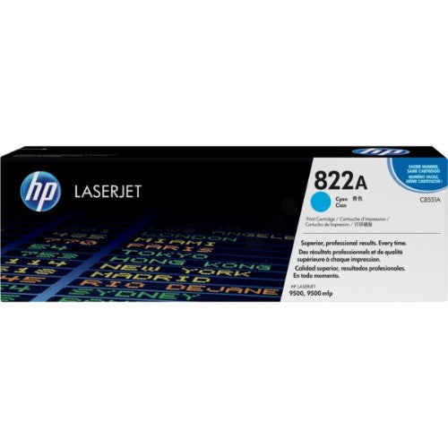 HP C8551A/822A Toner cyan, 25K pages/5% for HP Color LaserJet 9500
