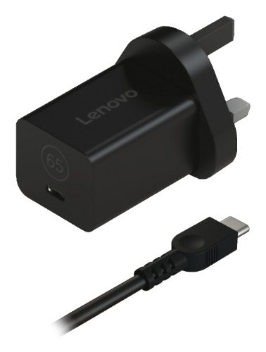 Lenovo 40AWGN65UK power adapter/inverter Indoor 65 W Black