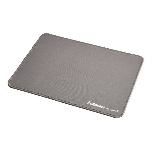 Fellowes Breyta XL Mouse Mat with Non-Slip Base XL Mouse Pad with Antibacterial Protection Grey