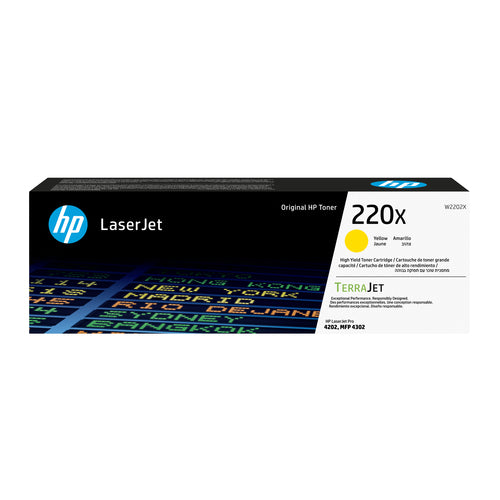 HP W2202X/220X Toner cartridge yellow high-capacity, 5.5K pages ISO/IEC 19798 for HP CLJ Pro 4202