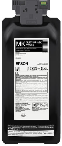 Epson C13T55P540/SJIC-48-P-MK Ink cartridge black matt 480ml for Epson ColorWorks C 8000 e MK