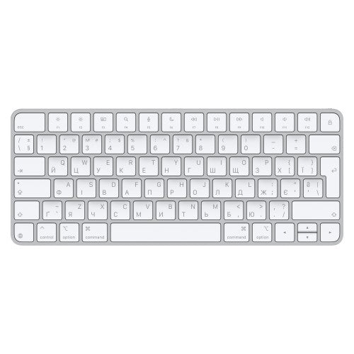 Apple Magic keyboard Universal USB + Bluetooth QWERTY Ukrainian White