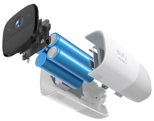 Eufy Security, eufyCam 2 Pro Wireless Home Security Camera System, 365-Day Battery Life, HomeKit Compatibility, 2K Resolution, IP67 Weatherproof, Night Vision, 2-Cam Kit, No Monthly Fee