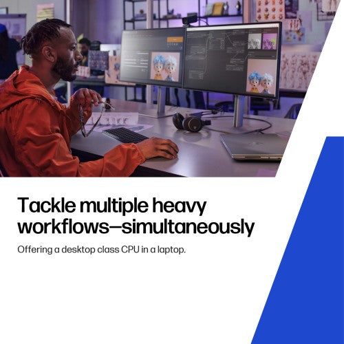 HP ZBook Fury G1i Wolf Pro Security Edition Intel Core Ultra 7 265HX Mobile workstation 40.6 cm (16") WQXGA 32 GB DDR5-SDRAM 1 TB SSD NVIDIA RTX PRO 3000 Blackwell Wi-Fi 7 (802.11be) Windows 11 Pro AI Workstation, AI PC Silver