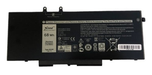 DELL W8GMW laptop spare part Battery