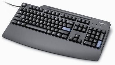 Lenovo 41A5100 keyboard Universal USB US English Black