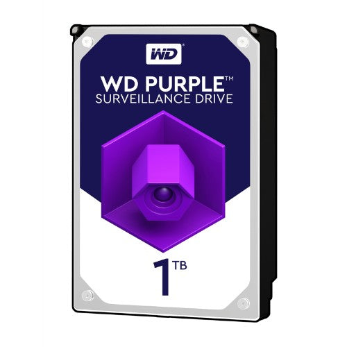 Western Digital Purple internal hard drive 1 TB 5400 RPM 64 MB 3.5" Serial ATA III