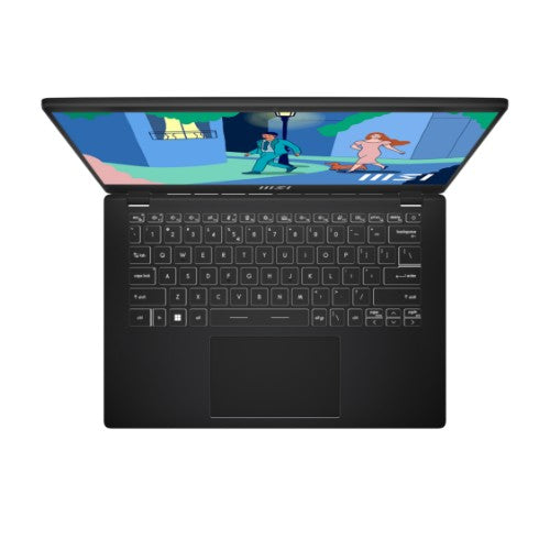 MSI Modern 14 C7M-407UK laptop AMD Ryzen™ 5 7430U 35.6 cm (14") Full HD 8 GB DDR4-SDRAM 512 GB SSD Wi-Fi 6E (802.11ax) Windows 11 Home UK English Black