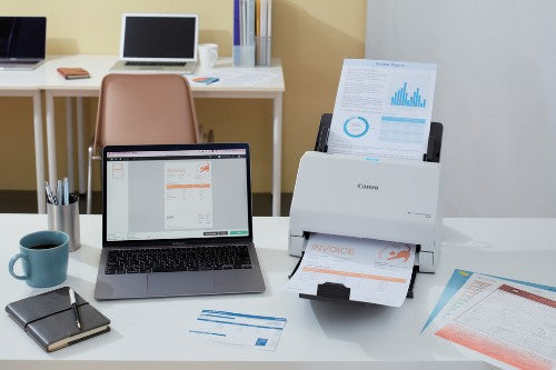 Canon imageFORMULA R30 ADF + Sheet-fed scanner 600 x 600 DPI A4 White