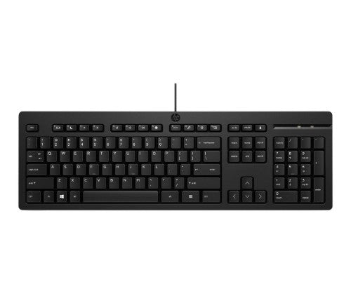 HP KBD 125 WD keyboard USB Black