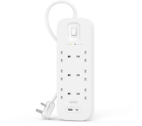 Belkin Connect White 6 AC outlet(s) 2 m