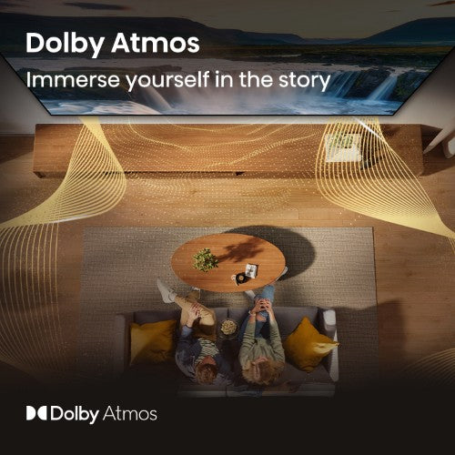 Hisense 55" U8QTUK MiniLED 165Hz Smart AI TV with Freely