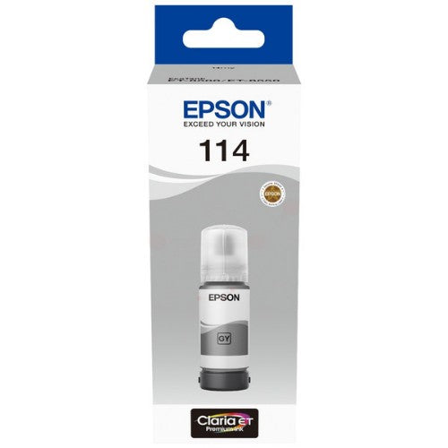 Epson C13T07B540/114 Ink bottle gray, 6.7K pages 2300 Photos 70ml for Epson ET-8500