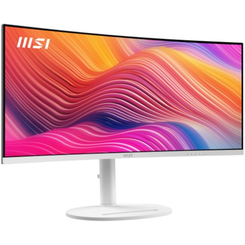 MSI Modern MD342CQPW computer monitor 86.4 cm (34") 3440 x 1440 pixels UltraWide Quad HD White