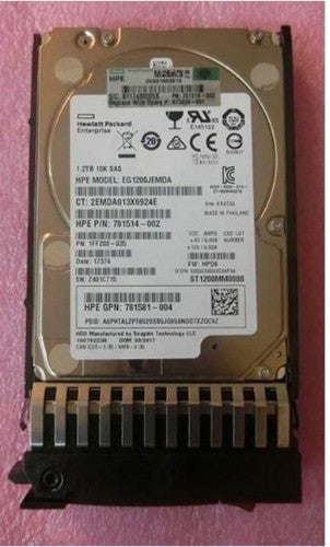HPE 873036-001-RFB internal hard drive 1.2 TB 10000 RPM SAS