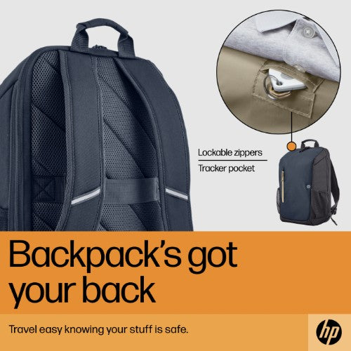HP Travel 18 Liter 15.6 Blue Night Laptop Backpack