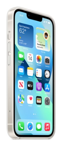 Apple MC2W4ZM/A mobile phone case 15.5 cm (6.1") Cover Transparent