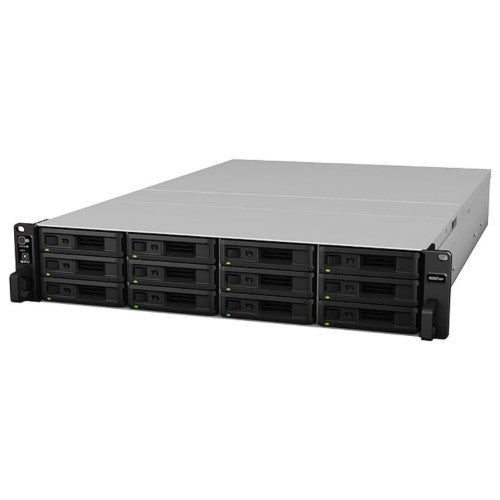 Synology RackStation RS3621XS+ NAS/storage server Rack (2U) Ethernet LAN Black D-1541