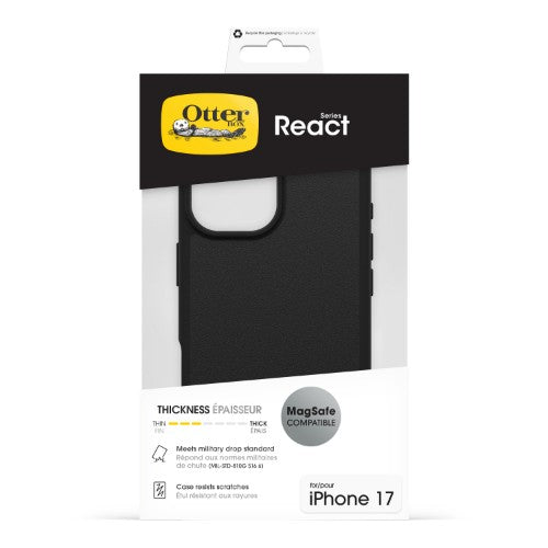 OtterBox React MagSafe Series for Apple iPhone 17, black