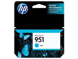HP CN050AE/951 Ink cartridge cyan, 700 pages ISO/IEC 24711 8.5ml for HP OfficeJet Pro 8100/8610/8620