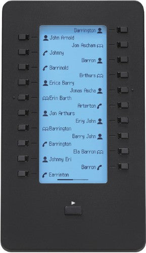 Panasonic KX-HDV20NE-B IP add-on module Black 40 buttons