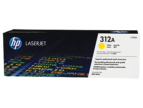 HP CF382A/312A Toner cartridge yellow, 2.7K pages ISO/IEC 19798 for HP CLJ Pro M 476