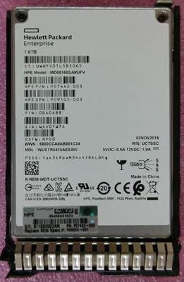 HPE P09924-001 internal solid state drive 1.6 TB 2.5" SAS