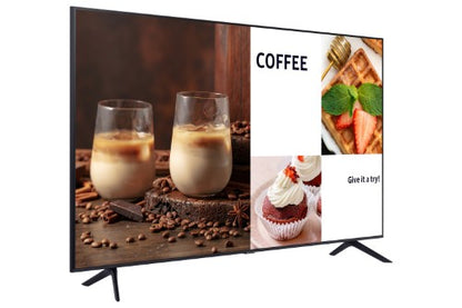 Samsung BE50C-H Digital signage flat panel 127 cm (50") LED Wi-Fi 4K Ultra HD Black Built-in processor Tizen 16/7