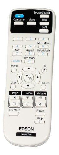 Epson 1613717 remote control Projector Press buttons