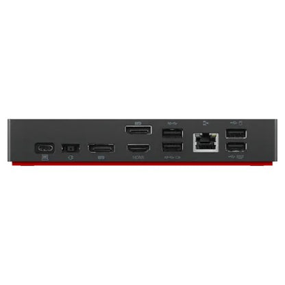 Lenovo 40AY0135UK laptop dock/port replicator Wired USB 3.2 Gen 1 (3.1 Gen 1) Type-C Black