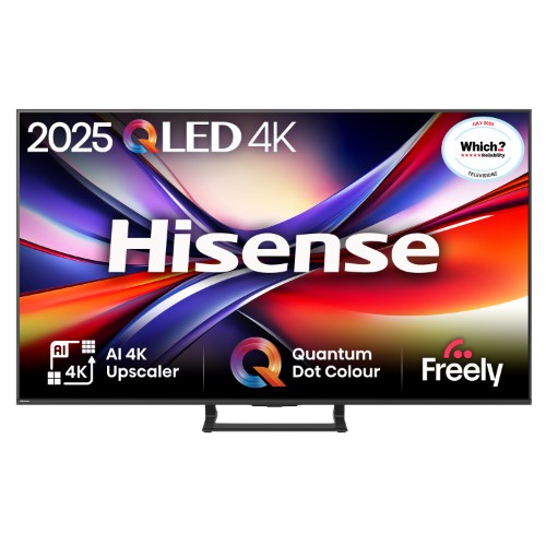 Hisense 55" A7QTUK QLED Smart AI TV with Freely