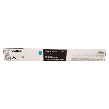 Canon 5754C002/C-EXV64 Toner cyan, 25.5K pages ISO/IEC 19752 for Canon IR-ADV C 3900