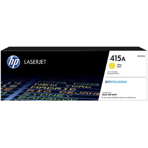 HP W2032A/415A Toner cartridge yellow, 2.1K pages ISO/IEC 19798 for HP E 45028/M 454