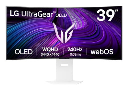 LG 39GX90SA-W computer monitor 99.1 cm (39") 3440 x 1440 pixels Wide Quad HD OLED White