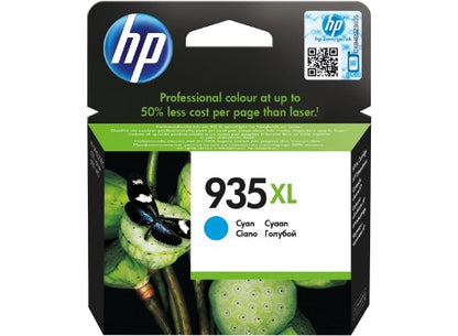 HP C2P24AE/935XL Ink cartridge cyan high-capacity, 825 pages ISO/IEC 24711 9.5ml for HP OfficeJet Pro 6230