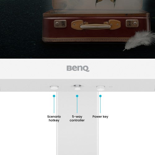 BenQ EW2790U computer monitor 68.6 cm (27") 3840 x 2160 pixels 4K Ultra HD LED White