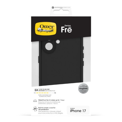 OtterBox Fre MagSafe Series for Apple iPhone 17, black