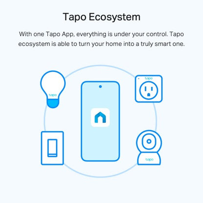 TP-Link Tapo Smart Wi-Fi Light Bulb, Daylight & Dimmable