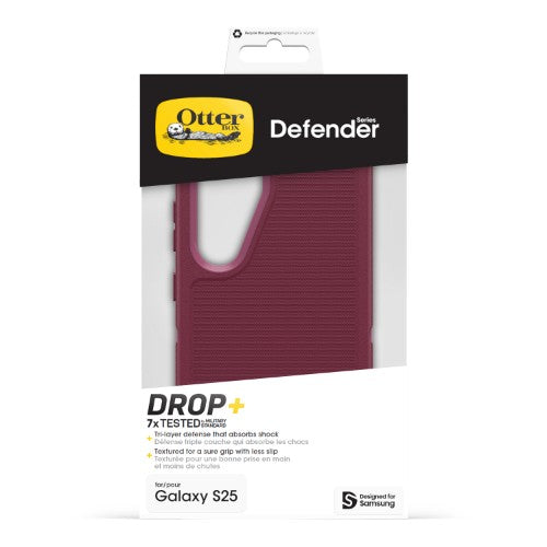 OtterBox Defender Series for Samsung Galaxy S24/25, Foxberry