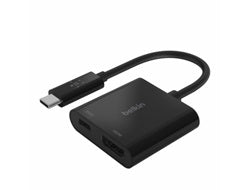 Belkin AVC002BTBK laptop dock/port replicator USB 3.2 Gen 1 (3.1 Gen 1) Type-C Black